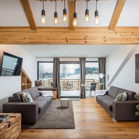 Naturchalet Hoeflehner - Heimgefuehl & Ruhelage An Loipe & Wanderweg รัมเซา อัม ดาคชไตน์ ภายนอก รูปภาพ