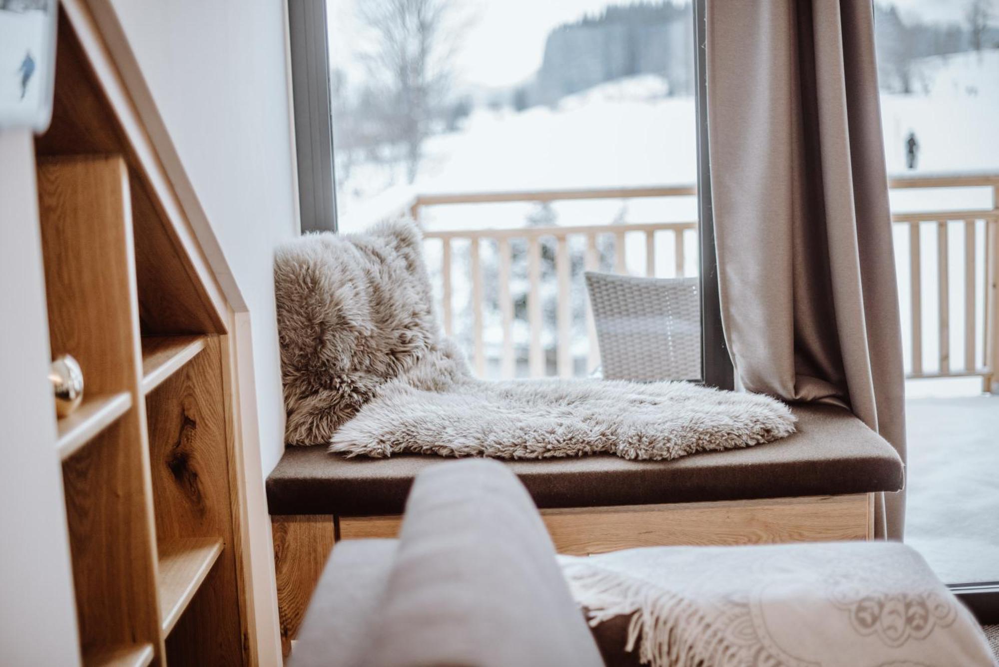 Naturchalet Hoeflehner - Heimgefuehl & Ruhelage An Loipe & Wanderweg รัมเซา อัม ดาคชไตน์ ภายนอก รูปภาพ