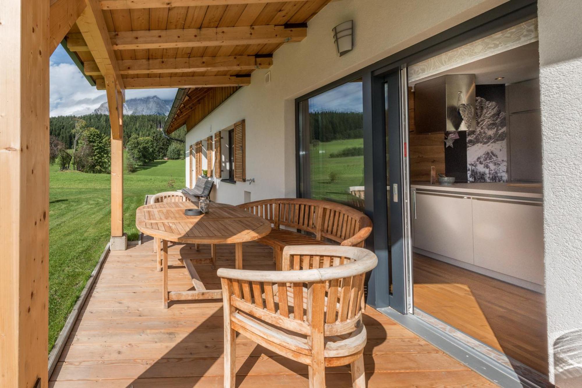 Naturchalet Hoeflehner - Heimgefuehl & Ruhelage An Loipe & Wanderweg รัมเซา อัม ดาคชไตน์ ภายนอก รูปภาพ