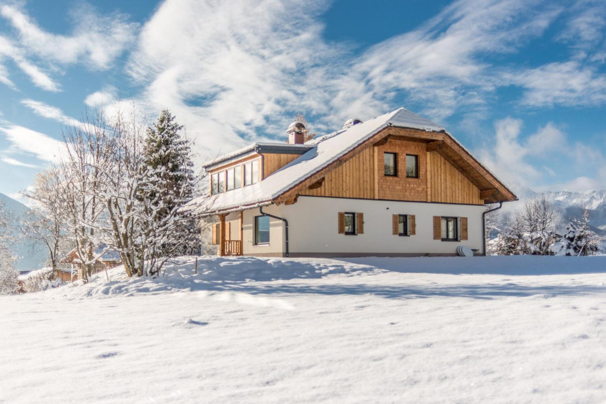 Naturchalet Hoeflehner - Heimgefuehl & Ruhelage An Loipe & Wanderweg รัมเซา อัม ดาคชไตน์ ภายนอก รูปภาพ