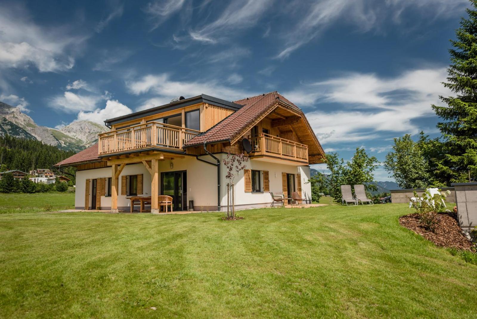 Naturchalet Hoeflehner - Heimgefuehl & Ruhelage An Loipe & Wanderweg รัมเซา อัม ดาคชไตน์ ภายนอก รูปภาพ