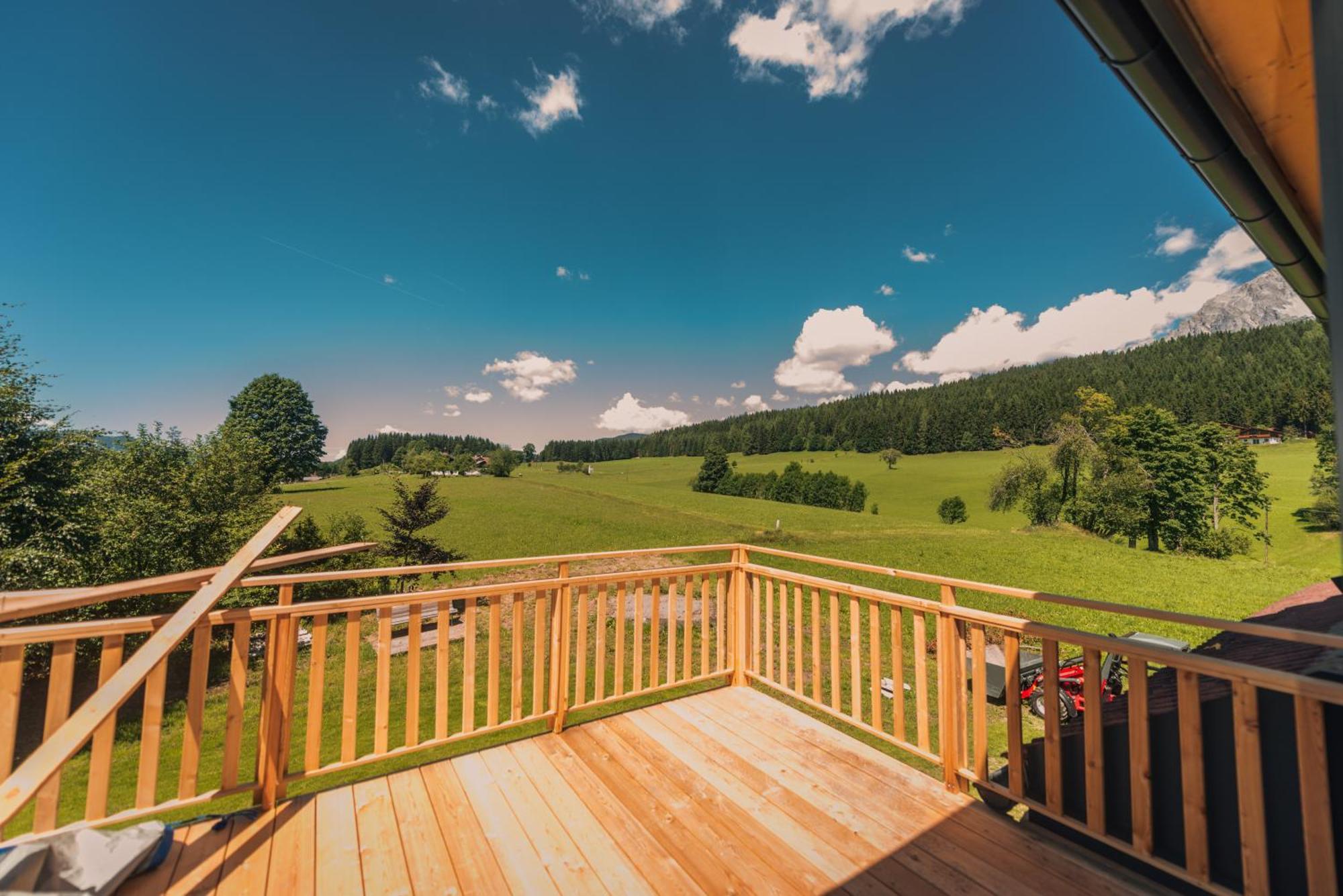 Naturchalet Hoeflehner - Heimgefuehl & Ruhelage An Loipe & Wanderweg รัมเซา อัม ดาคชไตน์ ภายนอก รูปภาพ